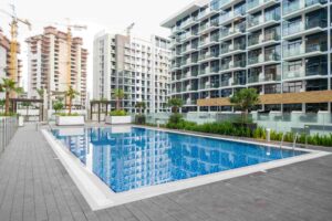 Apartment Complex Pool Area